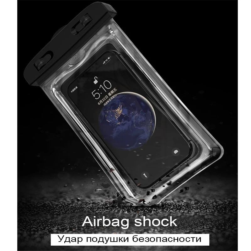 Waterproof Phone Case Swimming Bags Water proof Bag Mobile Phone Pouch PV Cover for iPhone 16 15 14 Pro Max Huawei Xiaomi Redmi