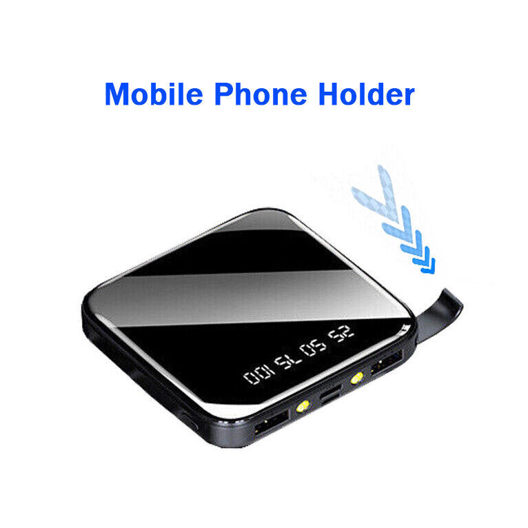 Power Bank Portable Fast Charger Battery Pack 2 USB For Mobile Phone UK