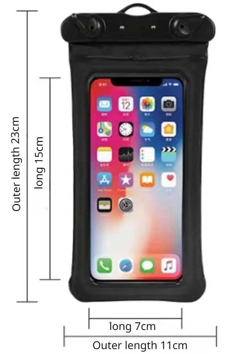 Waterproof Phone Case Swimming Bags Water proof Bag Mobile Phone Pouch PV Cover for iPhone 16 15 14 Pro Max Huawei Xiaomi Redmi