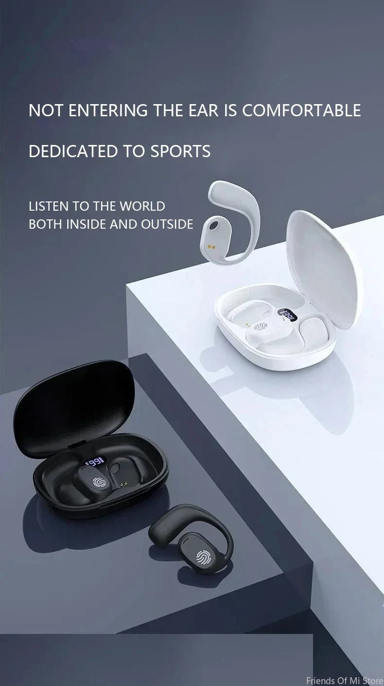 Xiaomi Bone Conduction Earphones Bluetooth5.3 Wireless Sports Earbuds HiFi 9D Stereo Waterproof Touch Control Noise Reduction