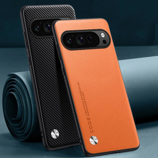 Luxury PU Leather Case For Google Pixel 9 Pro XL Back Cover Silicone Protection Phone Case For Google Pixel 9A 9Pro Pixel9 A 5G