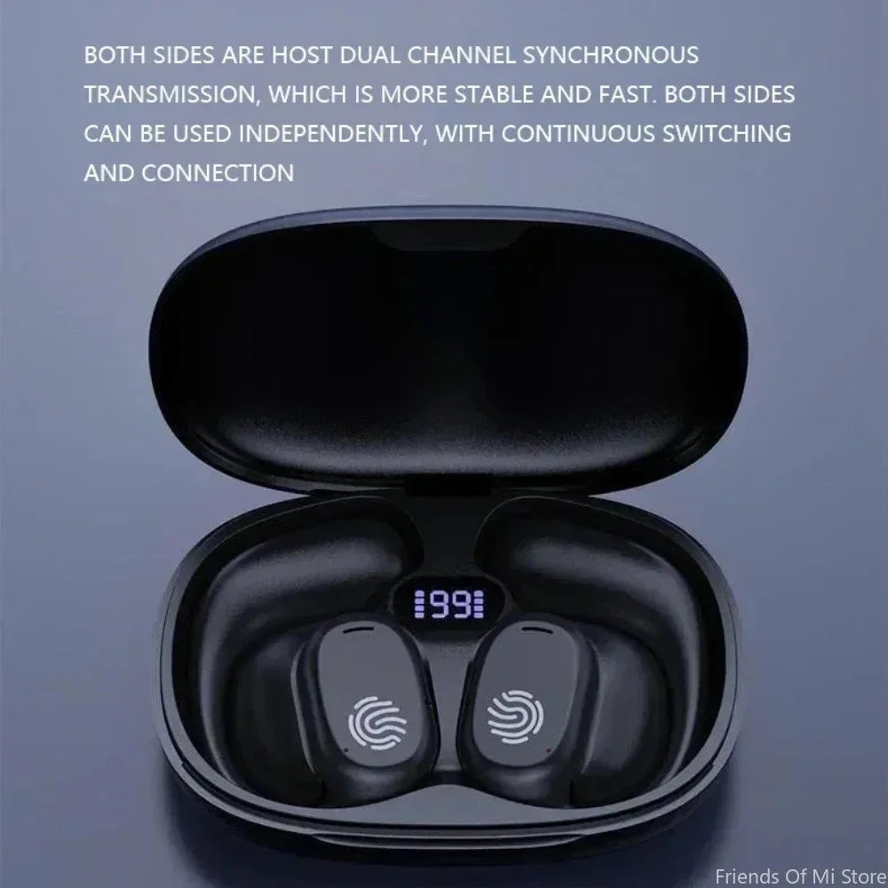 Xiaomi Bone Conduction Earphones Bluetooth5.3 Wireless Sports Earbuds HiFi 9D Stereo Waterproof Touch Control Noise Reduction