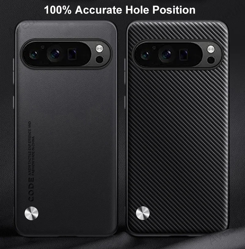 Luxury PU Leather Case For Google Pixel 9 Pro XL Back Cover Silicone Protection Phone Case For Google Pixel 9A 9Pro Pixel9 A 5G