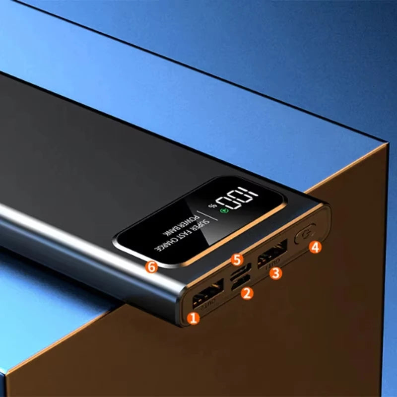 Xiaomi 120W 200000mAh Power Bank Super Fast Charging Battery High Capacity Digital Display PowerBank For iPhone Samsung Huawei