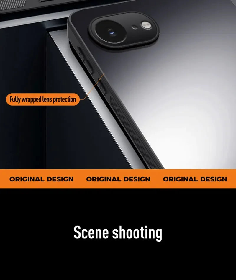 for Google Pixel 9A 9 Pro XL Case Magnetic Matte Shockproof Holder Cover for Google Pixel 8 Pro 8A 7Pro 7A 6Pro Shell Bumper