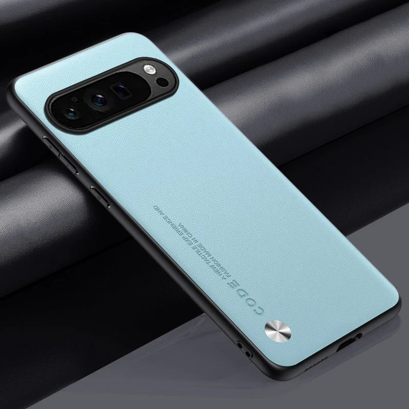 Luxury PU Leather Case For Google Pixel 9 Pro XL Back Cover Silicone Protection Phone Case For Google Pixel 9A 9Pro Pixel9 A 5G