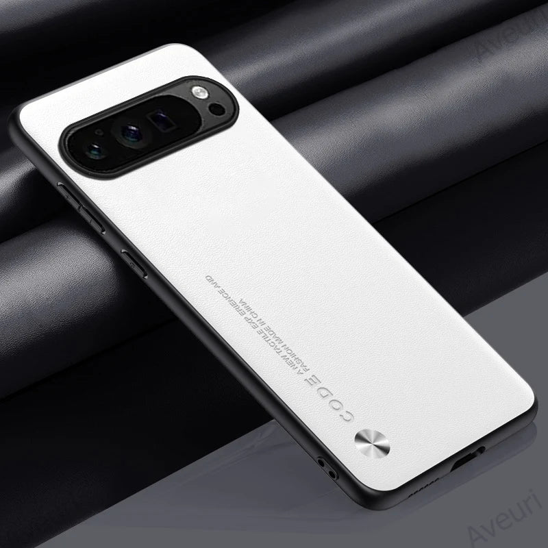 Luxury PU Leather Case For Google Pixel 9 Pro XL Back Cover Silicone Protection Phone Case For Google Pixel 9A 9Pro Pixel9 A 5G